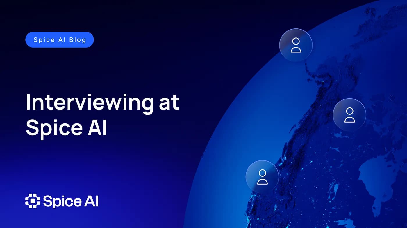 Interviewing at Spice AI blog post header image