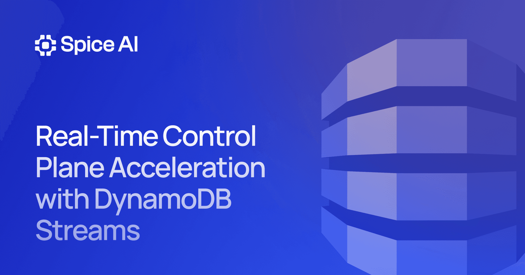 Real-Time Control Plane Acceleration with DynamoDB Streams