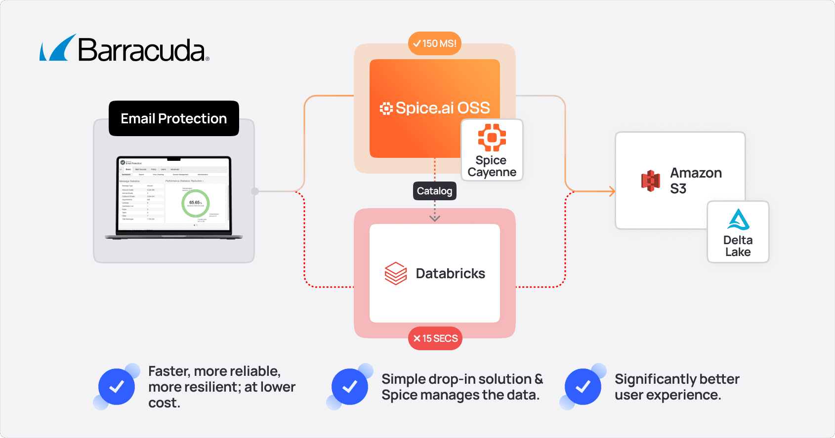 Barracuda data lake accelerator architecture